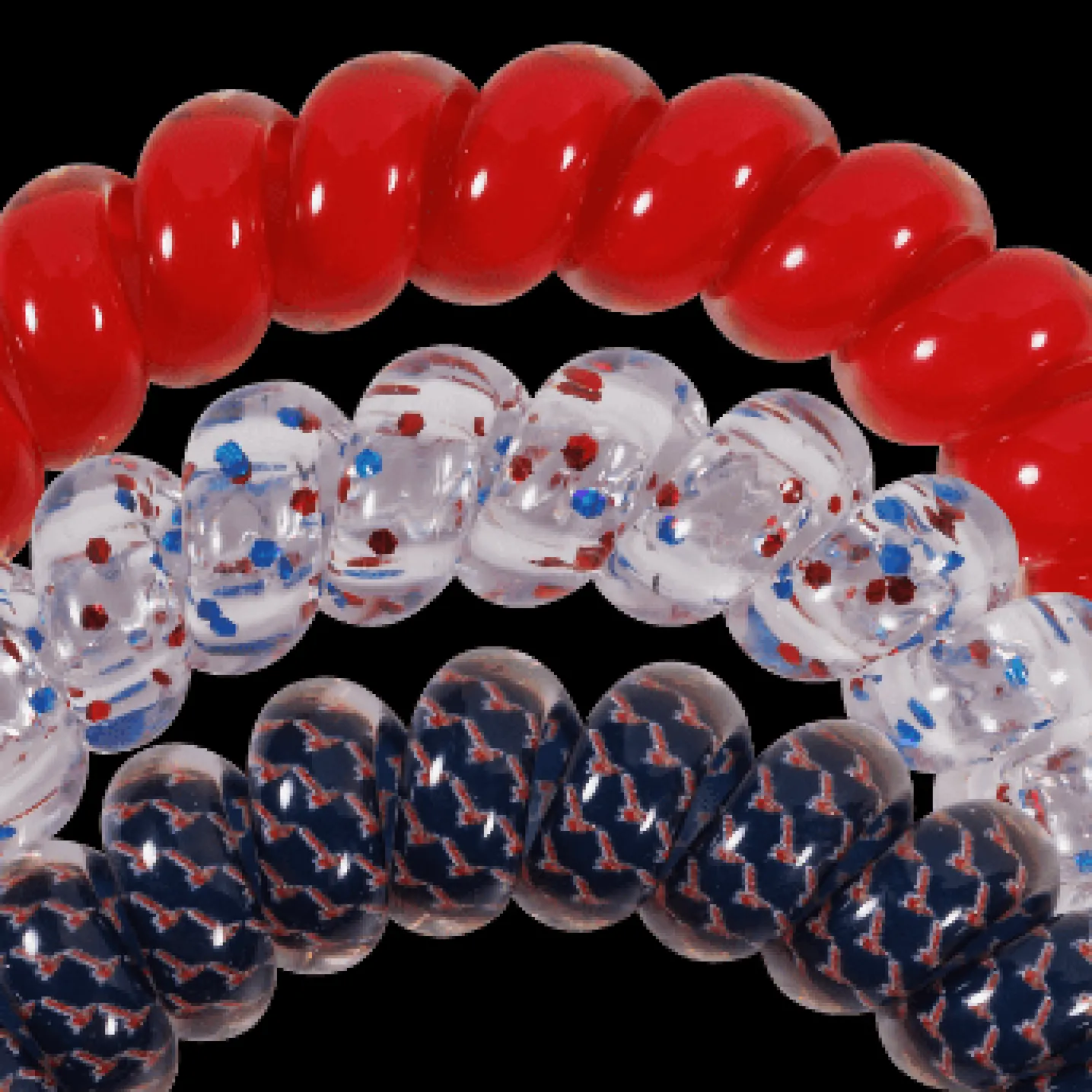 Atlanta Braves Large Hair Ties