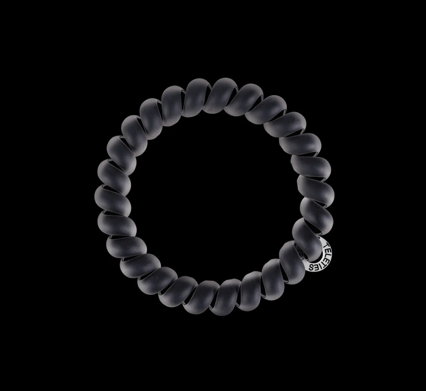 Black Matte Large Hair Ties