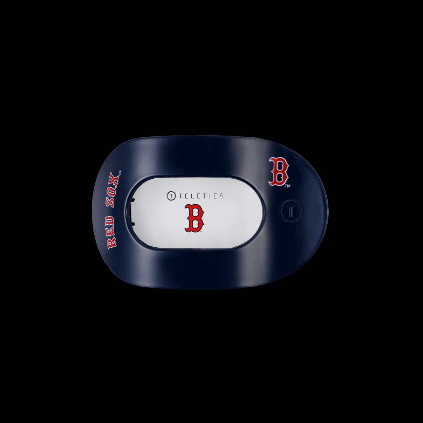 Boston Red Sox Small Flat Round Hair Clip
