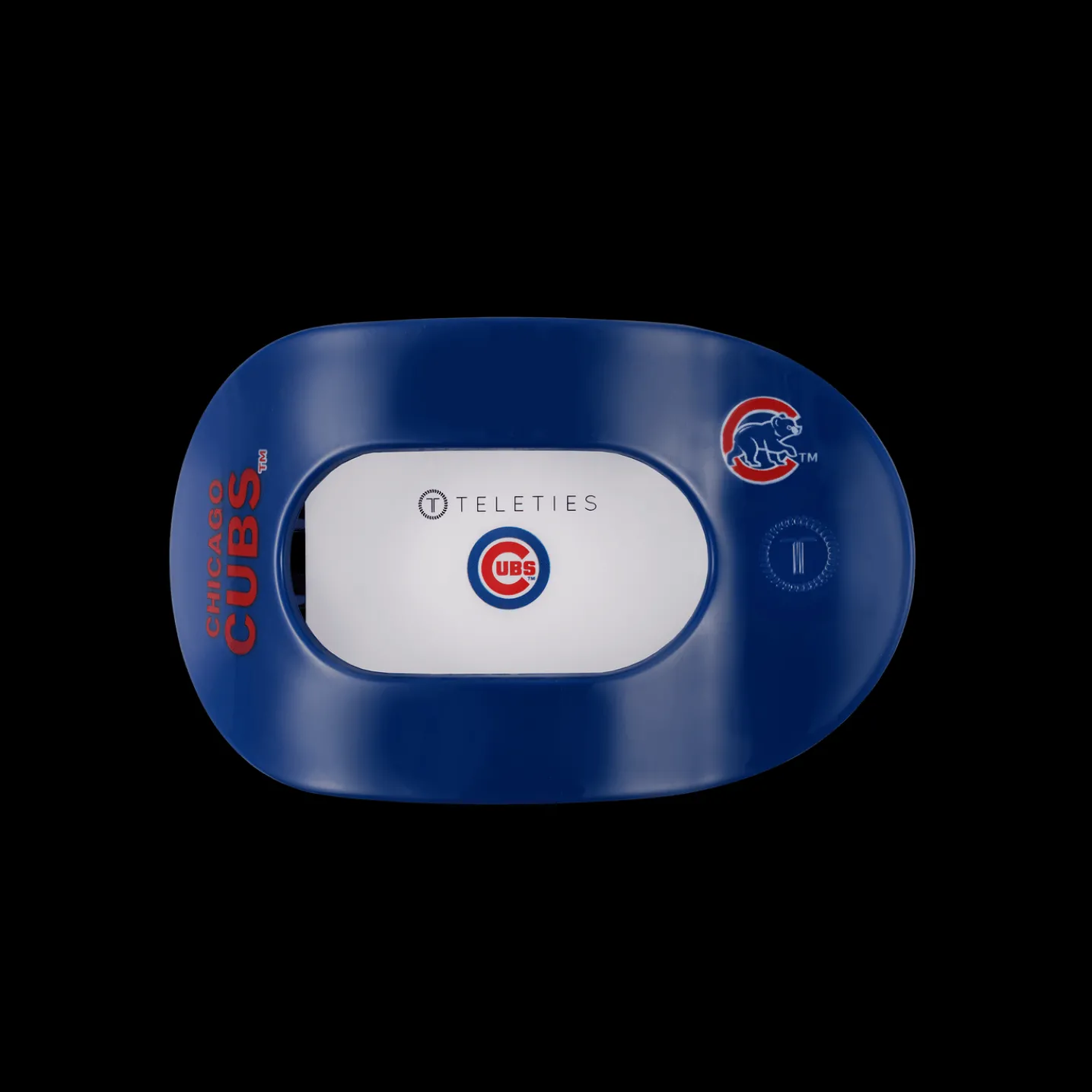 Chicago Cubs Medium Flat Round Hair Clip
