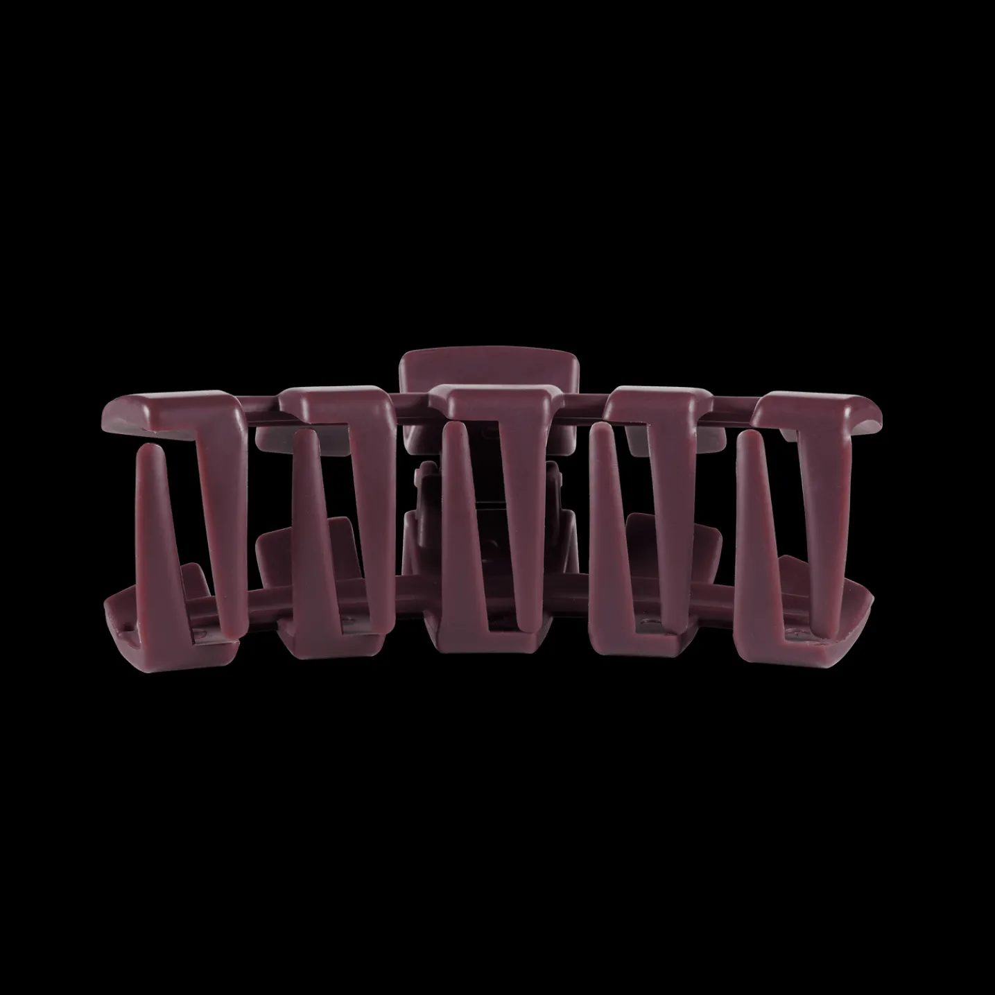 Classic Burgundy Bliss Medium Claw Hair Clip