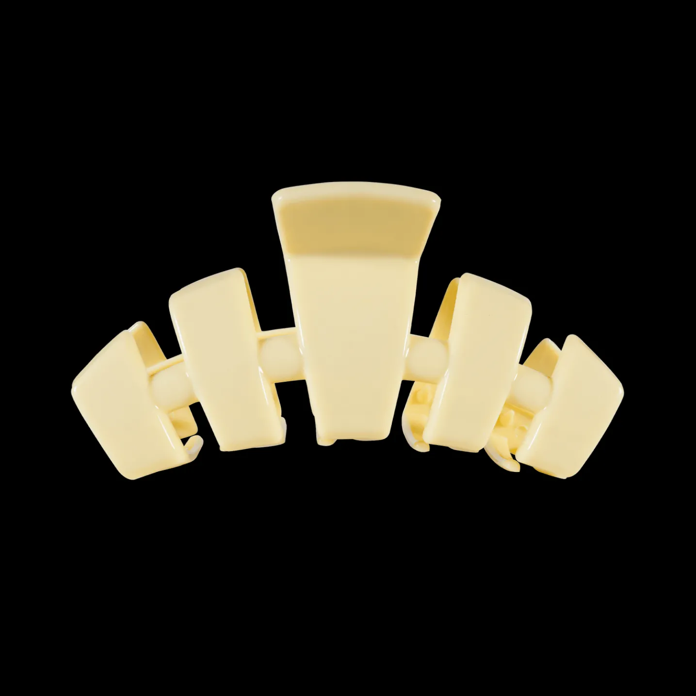 Classic Butter Yellow Medium Hair Clip