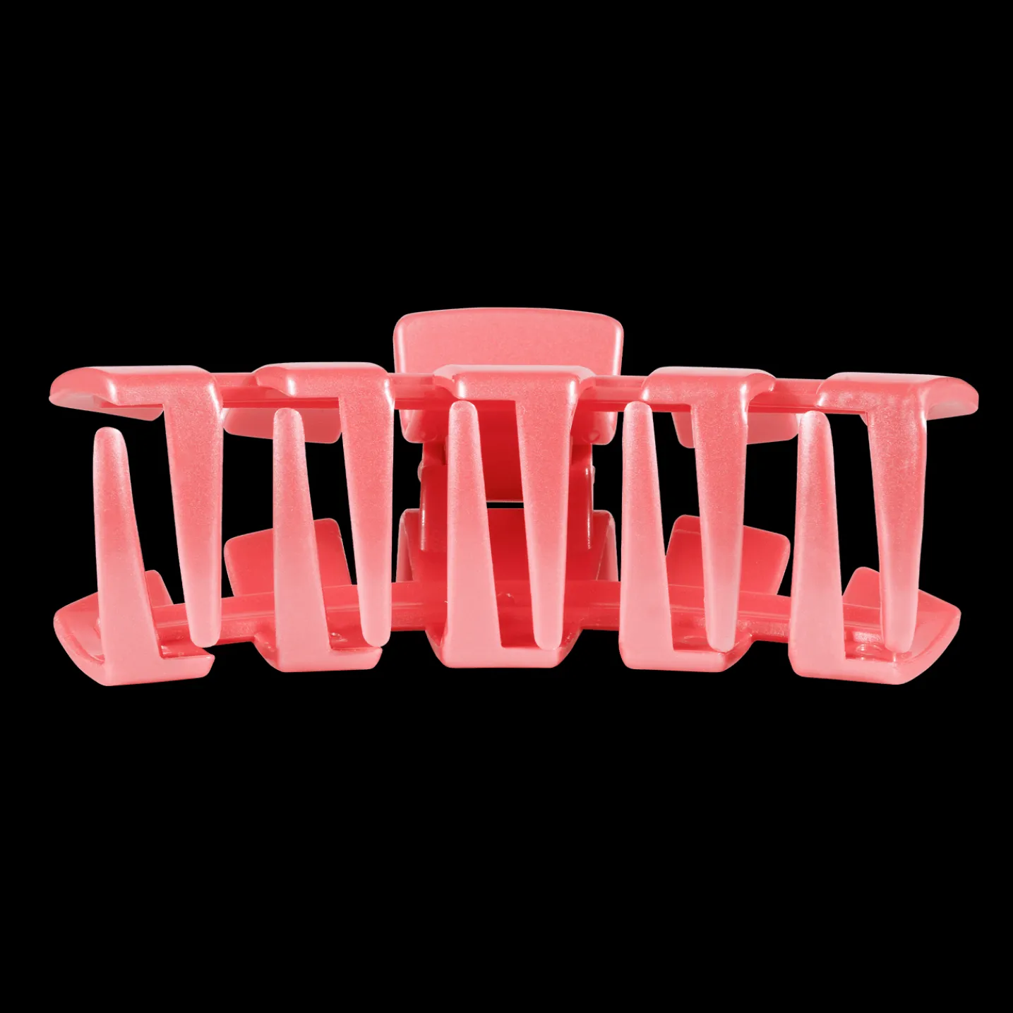 Classic Calming Coral Large Claw Hair Clip