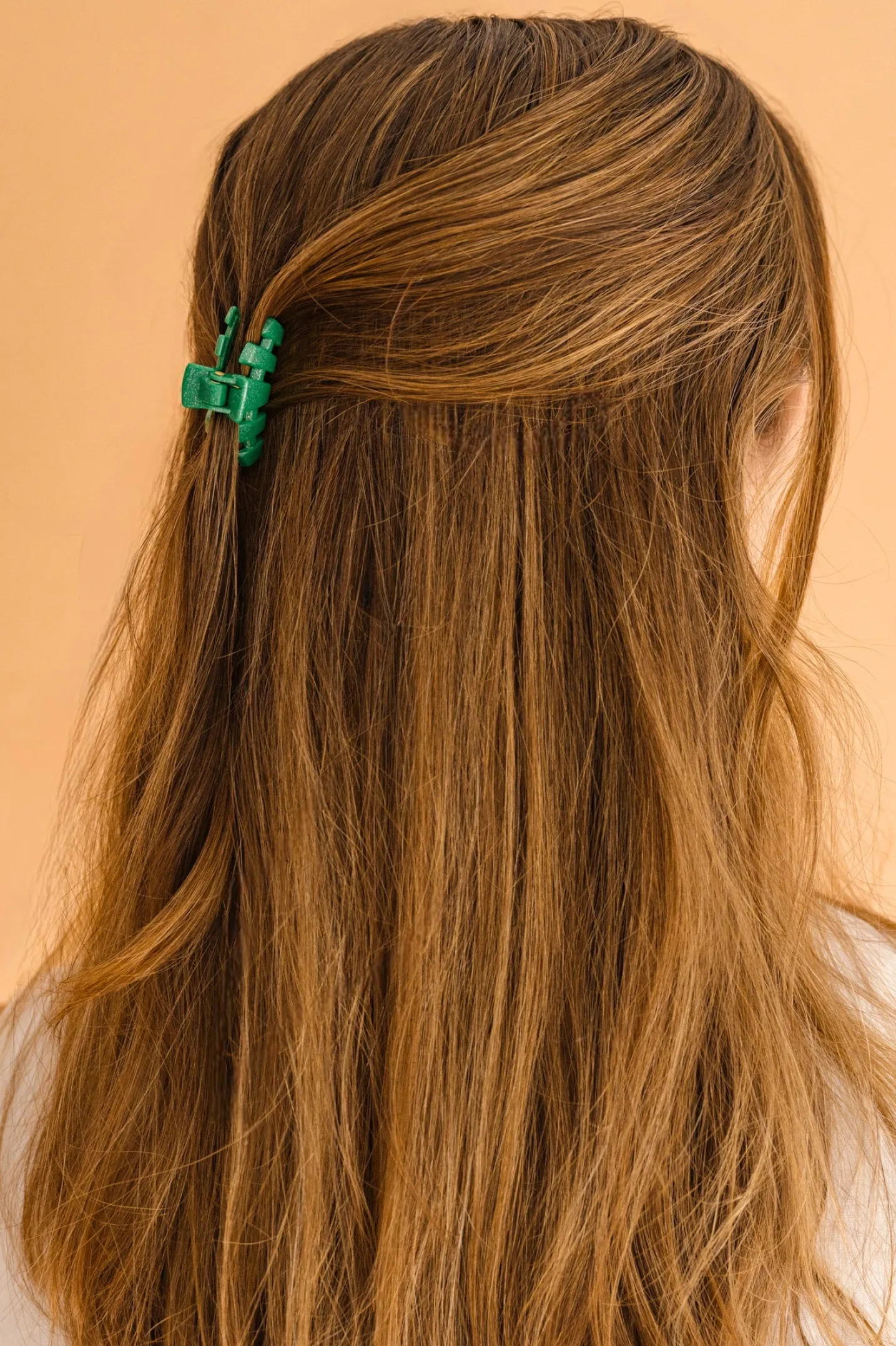 Classic Shamrock Shimmer Tiny Claw Hair Clip