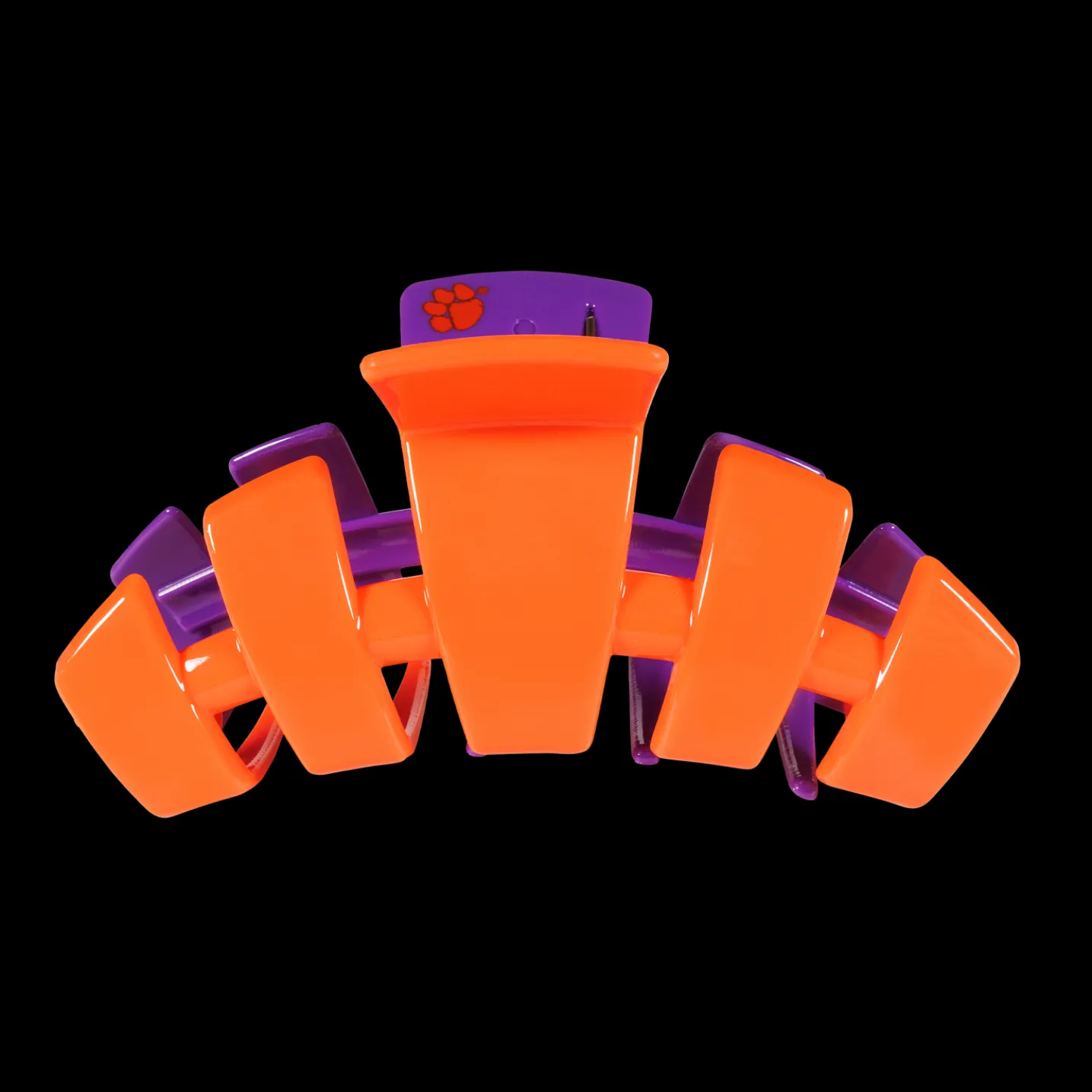 Clemson University Large Claw Hair Clip