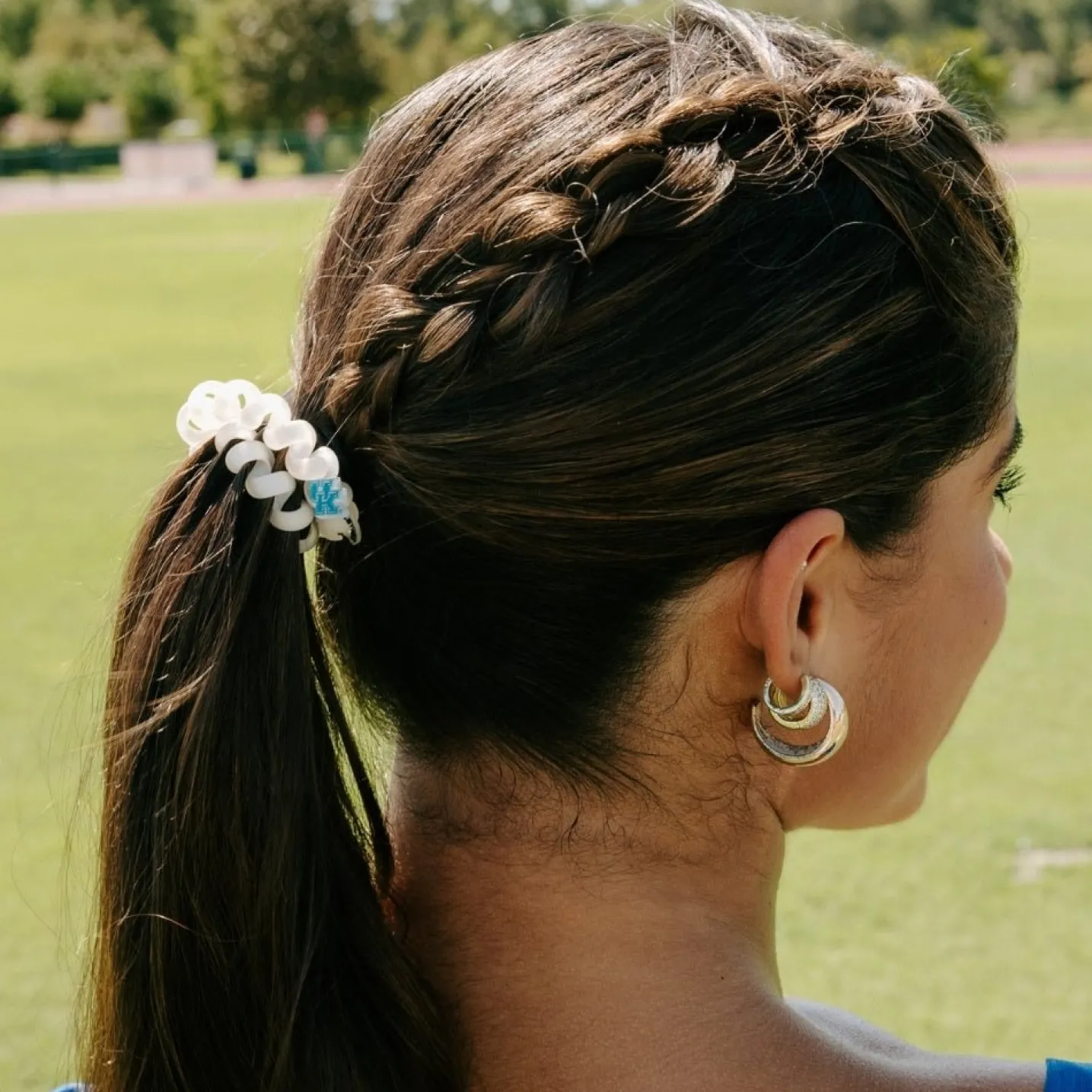 Go Big Blue! Large Hair Ties