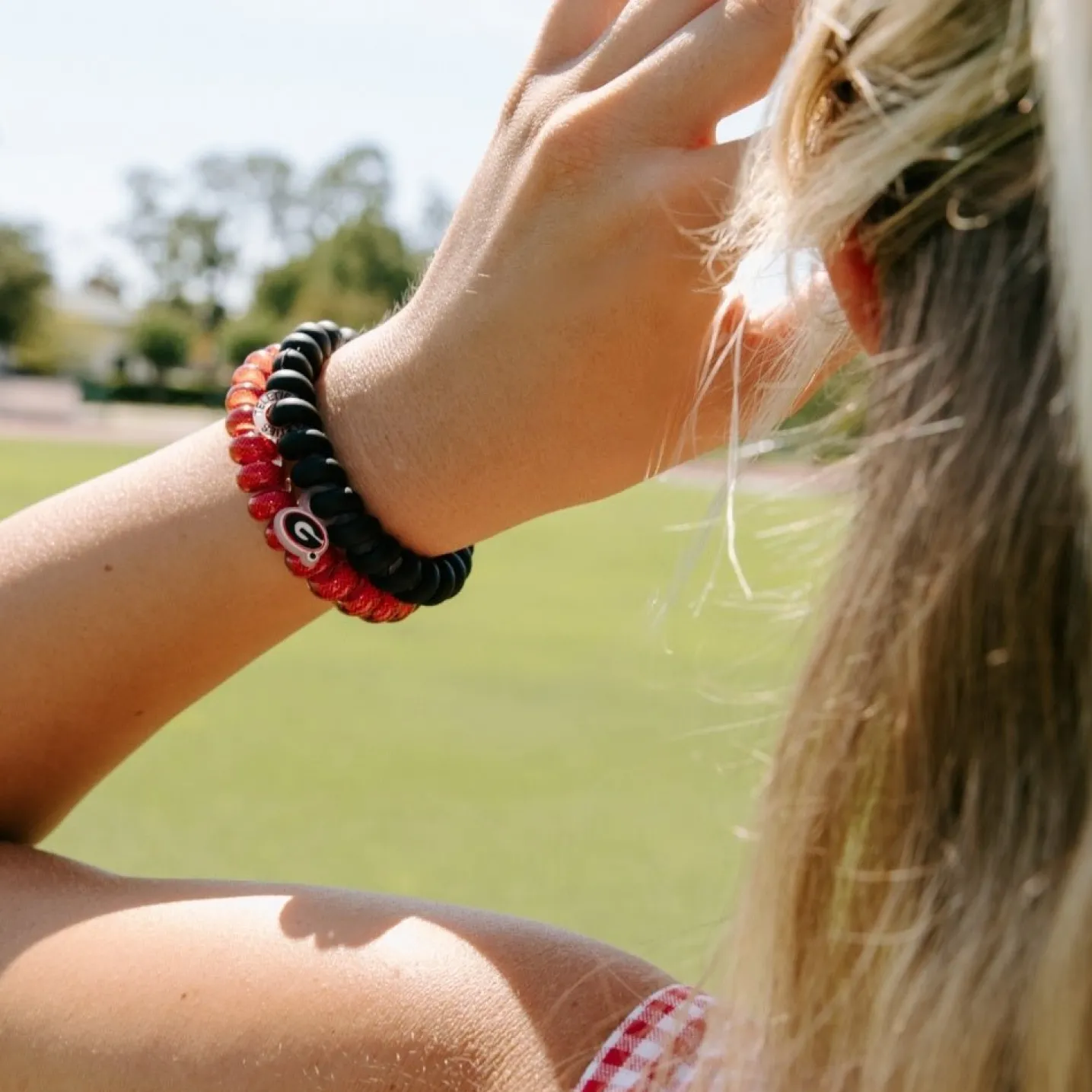 Go Dawgs! Large Hair Ties