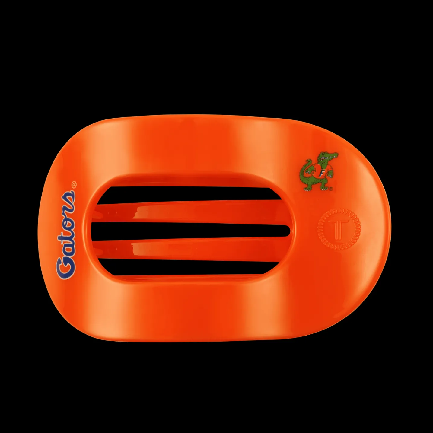 Go Gators! Large Flat Round Hair Clip