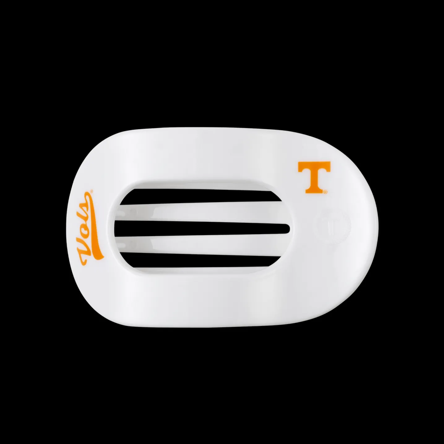 Go Vols! Medium Flat Round Hair Clip