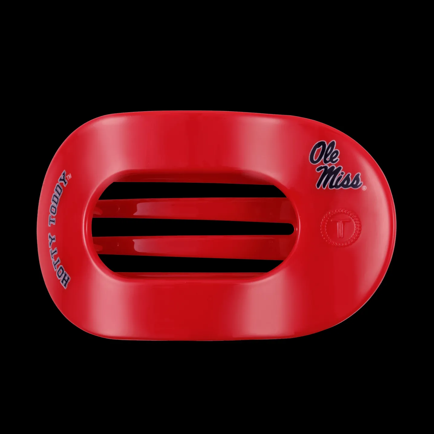 Hotty Toddy! Large Flat Round Hair Clip