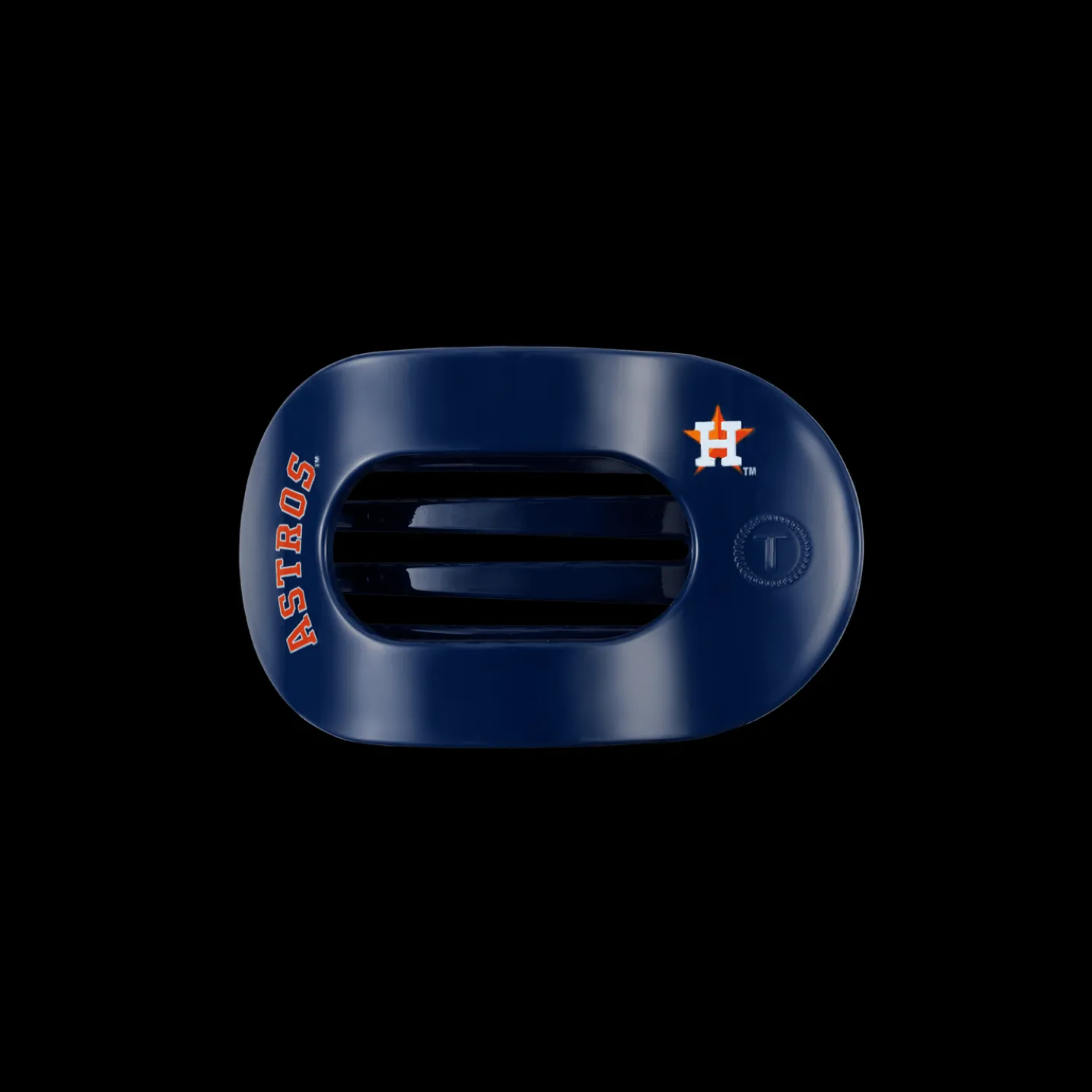 Houston Astros Small Flat Round Hair Clip