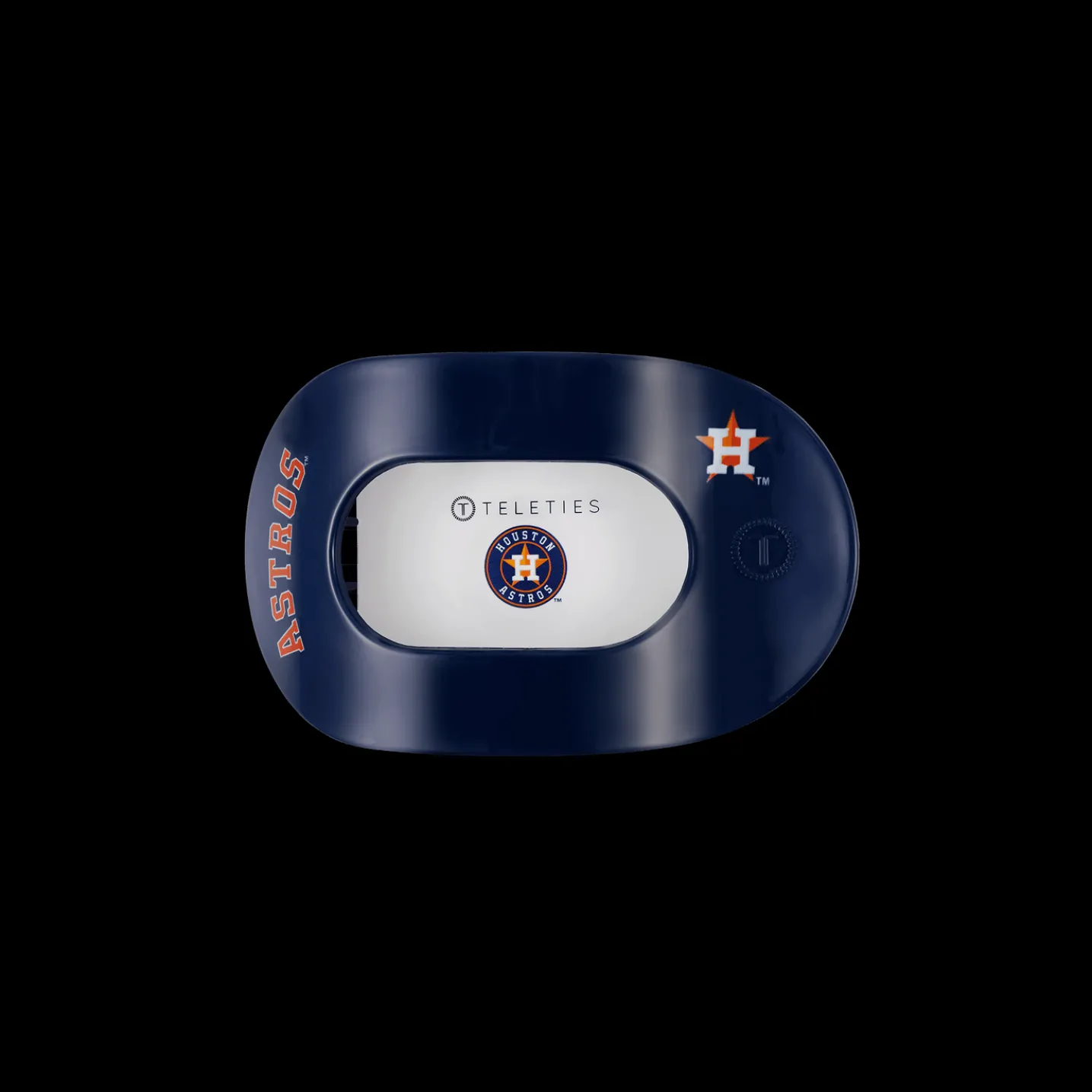 Houston Astros Small Flat Round Hair Clip