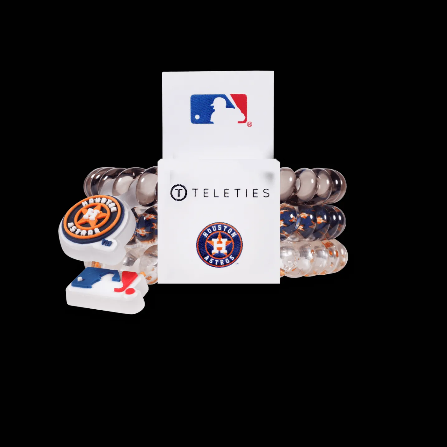 Houston Astros Small Hair Ties
