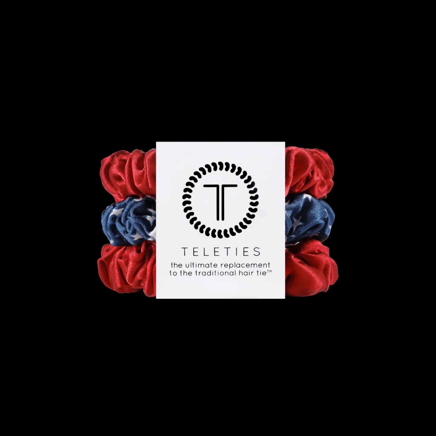 Independence Bae Small Silk Scrunchies