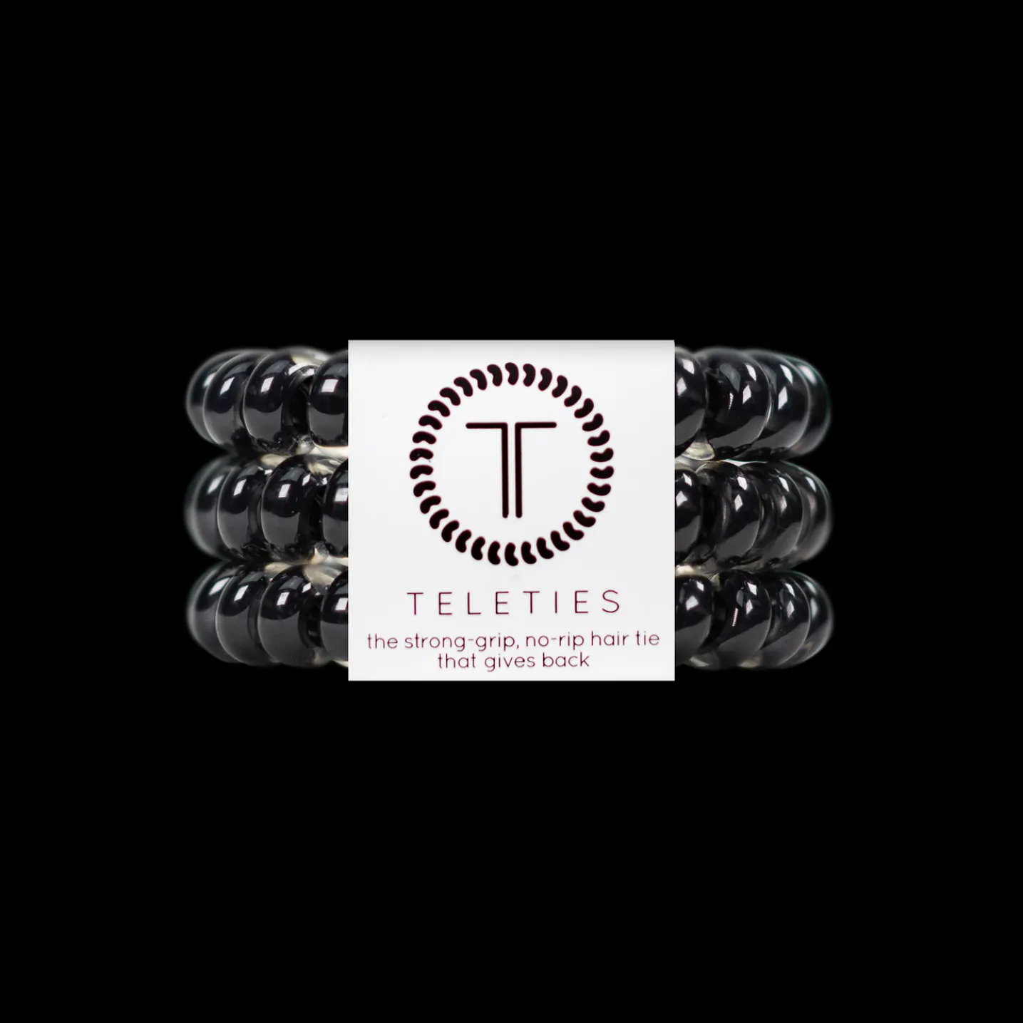 Jet Black Large Hair Ties