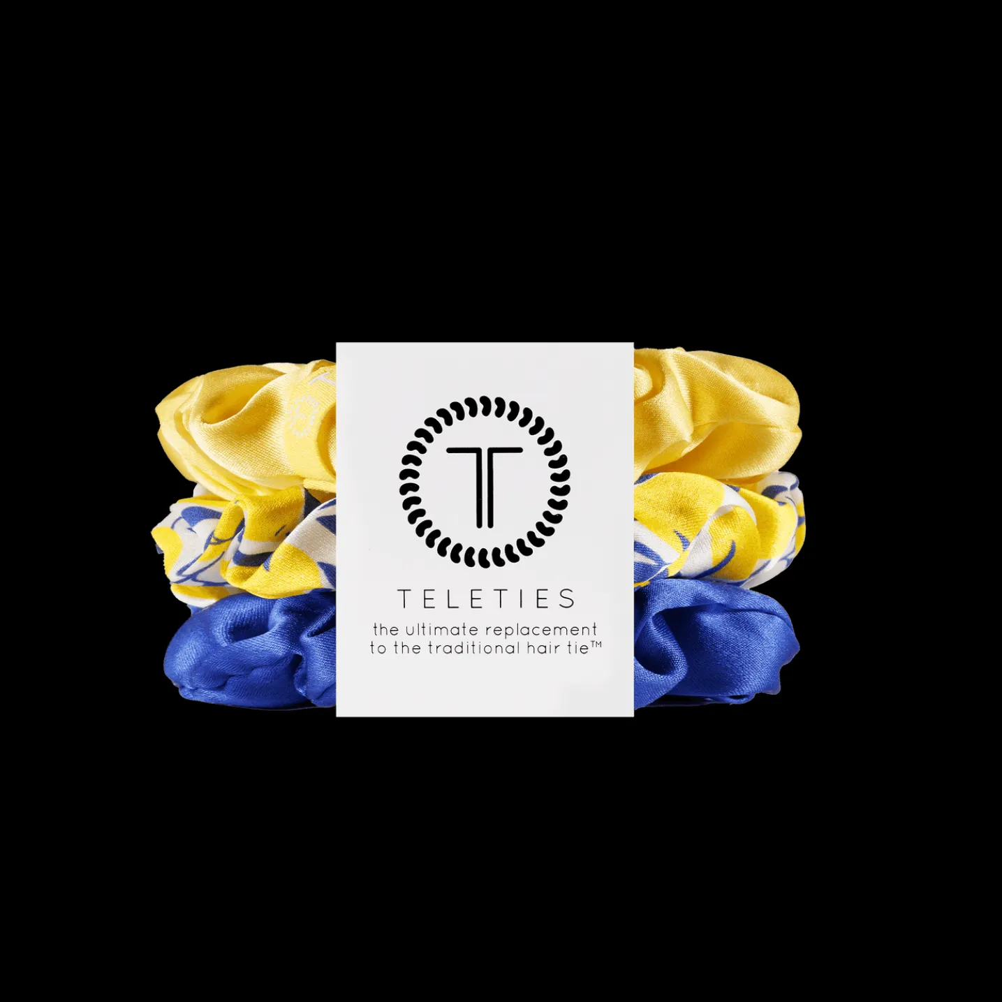 Limoncello Large Silk Scrunchies