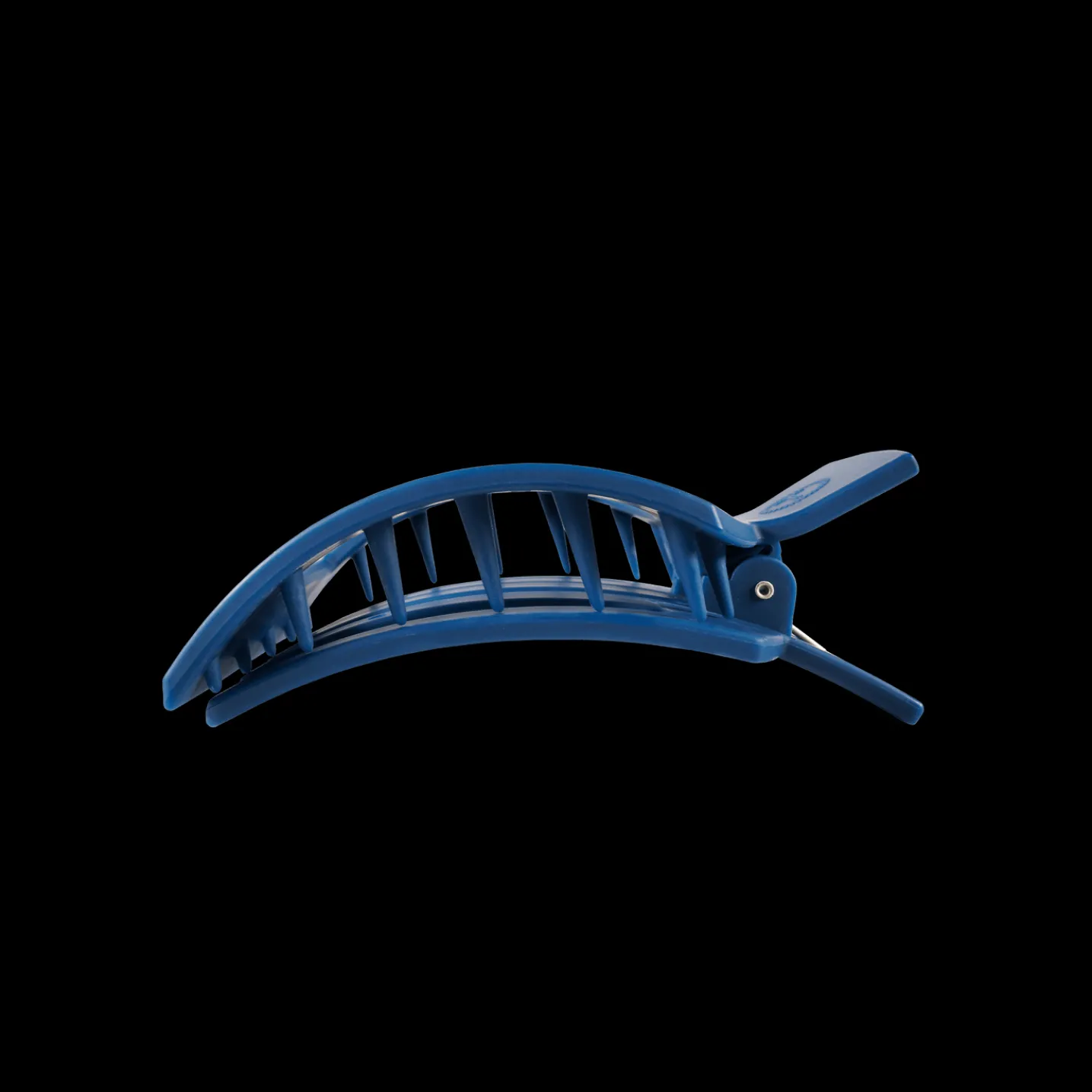 Midnight Rain Medium Flat Square Hair Clip