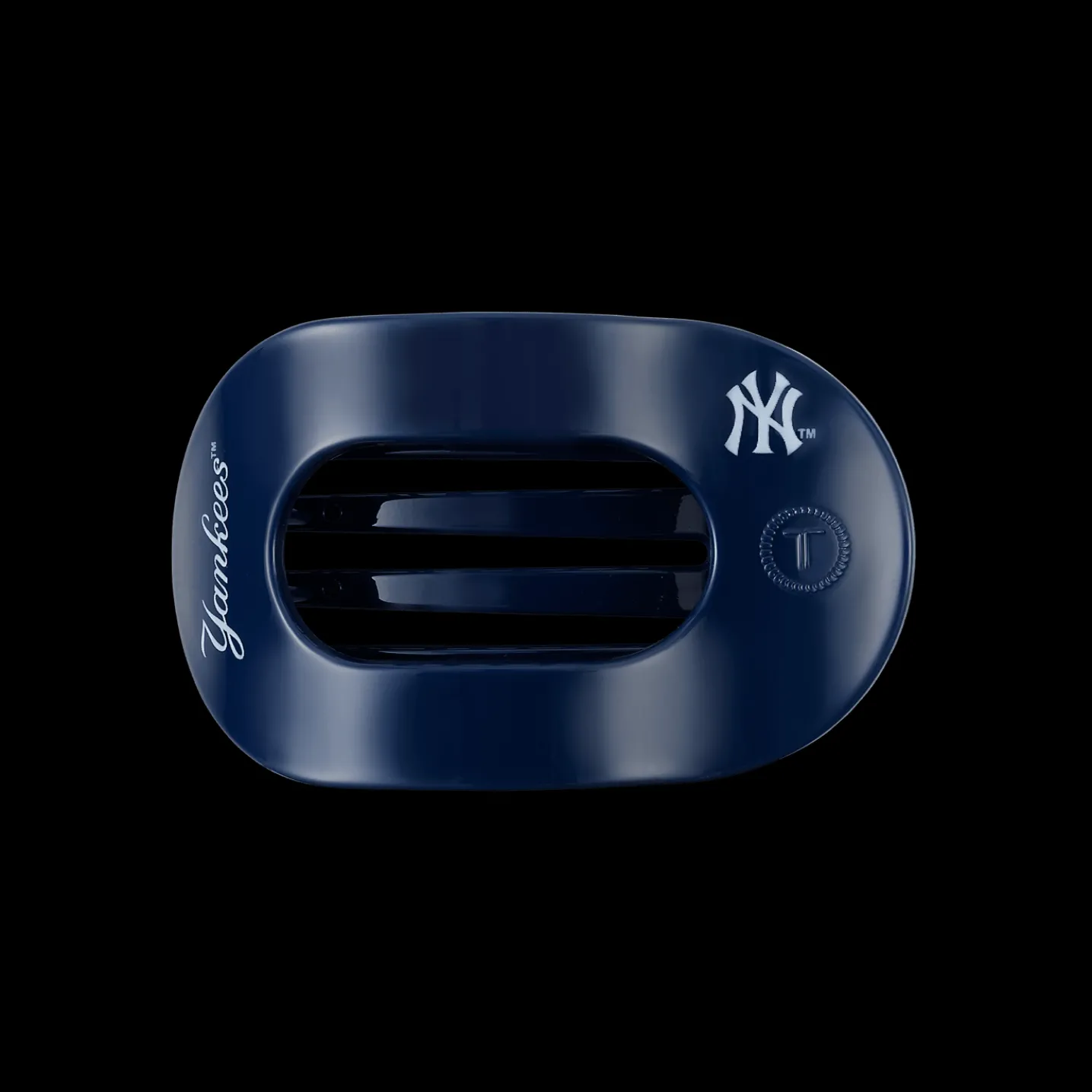 New York Yankees Medium Flat Round Hair Clip