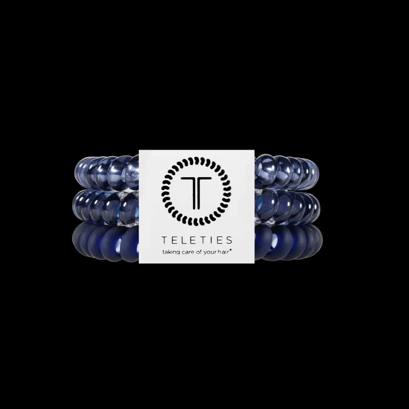 Nightfall Navy Small Hair Ties