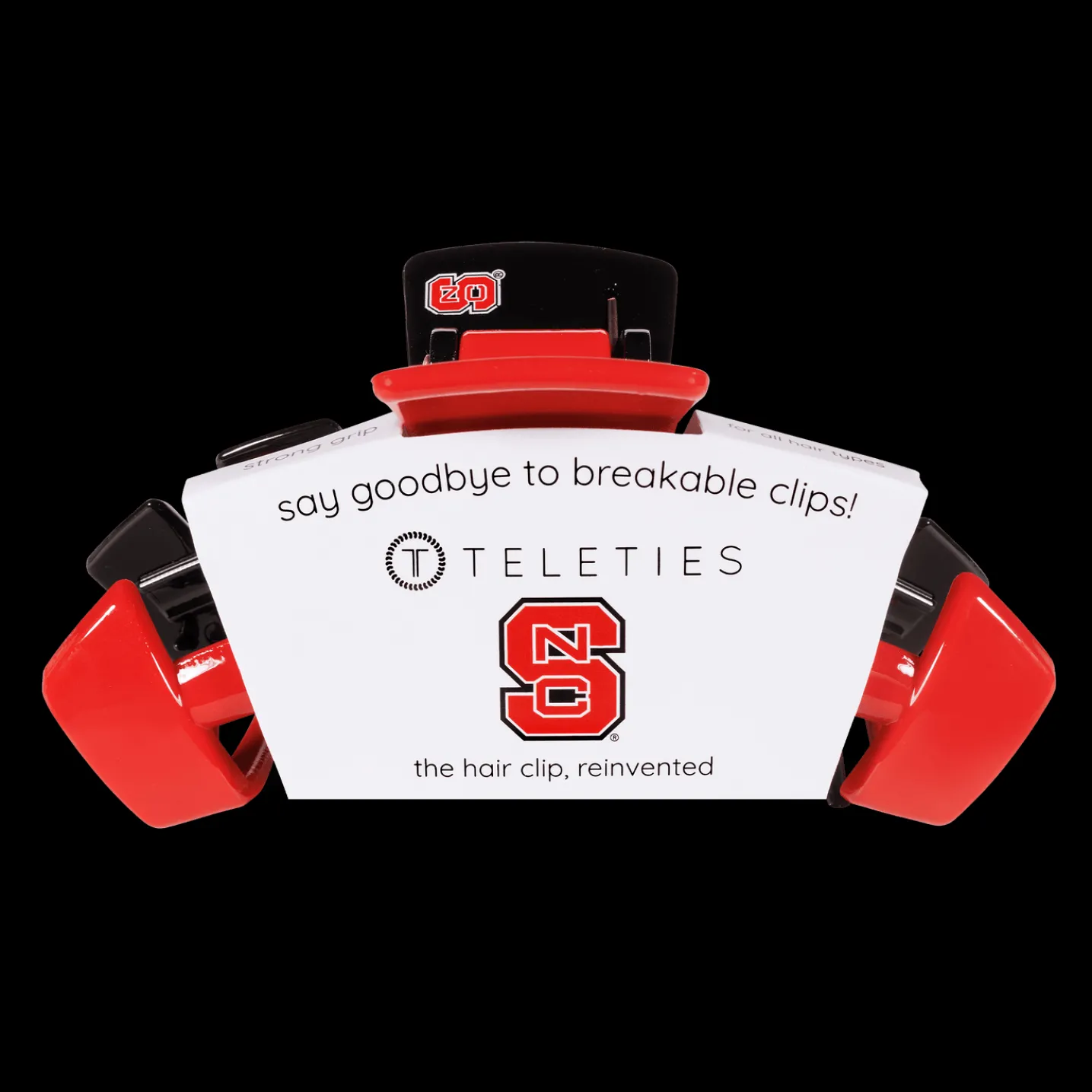 North Carolina State University Large Claw Hair Clip