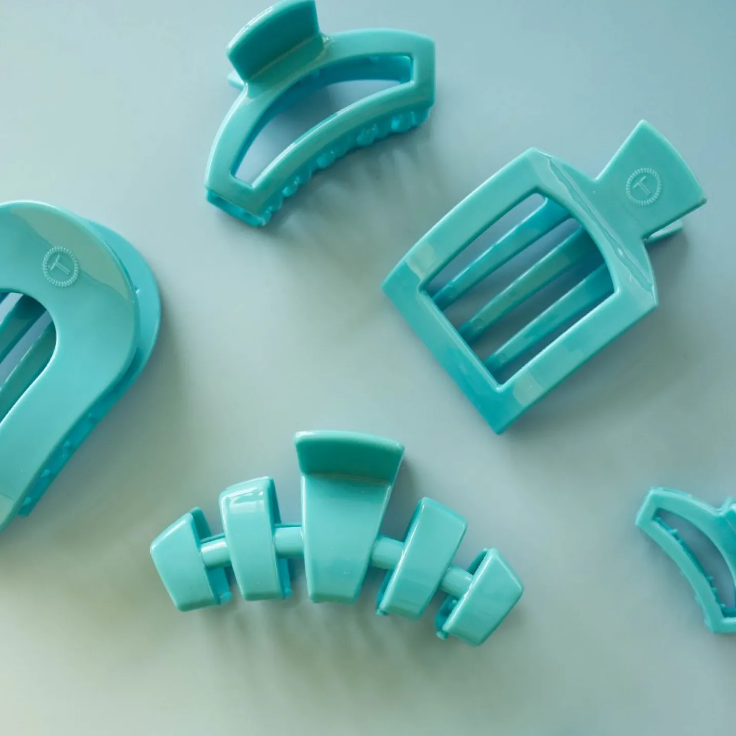 Open Summer Sky Small Hair Clip