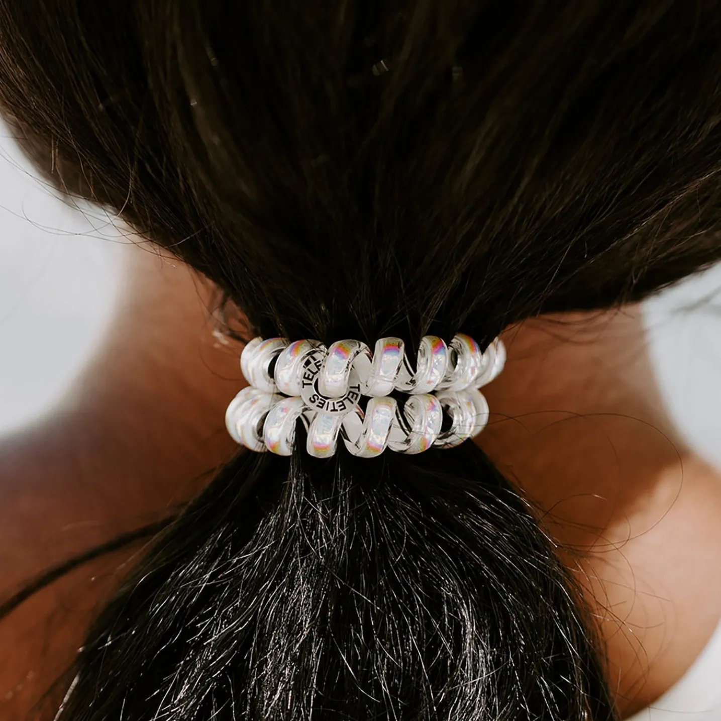 Peppermint Large Hair Ties