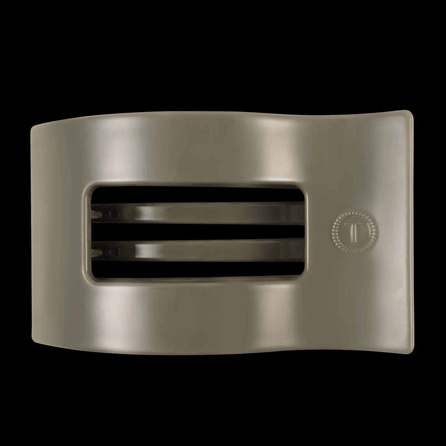 Sage it ain't so Large Flat Rectangle Hair Clip