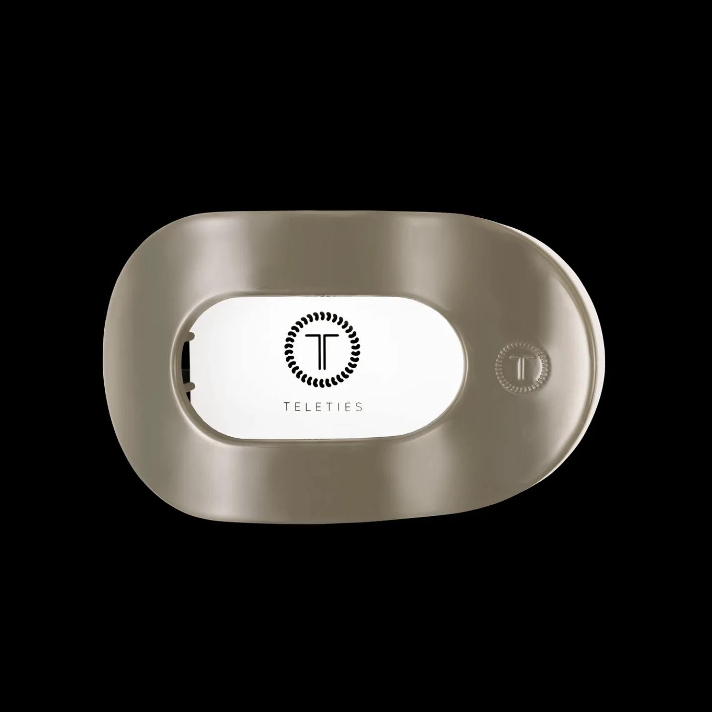 Sage It Ain't So Medium Flat Round Hair Clip