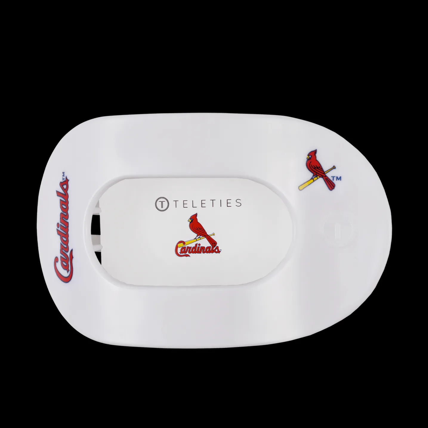 St. Louis Cardinals Large Flat Round Hair Clip