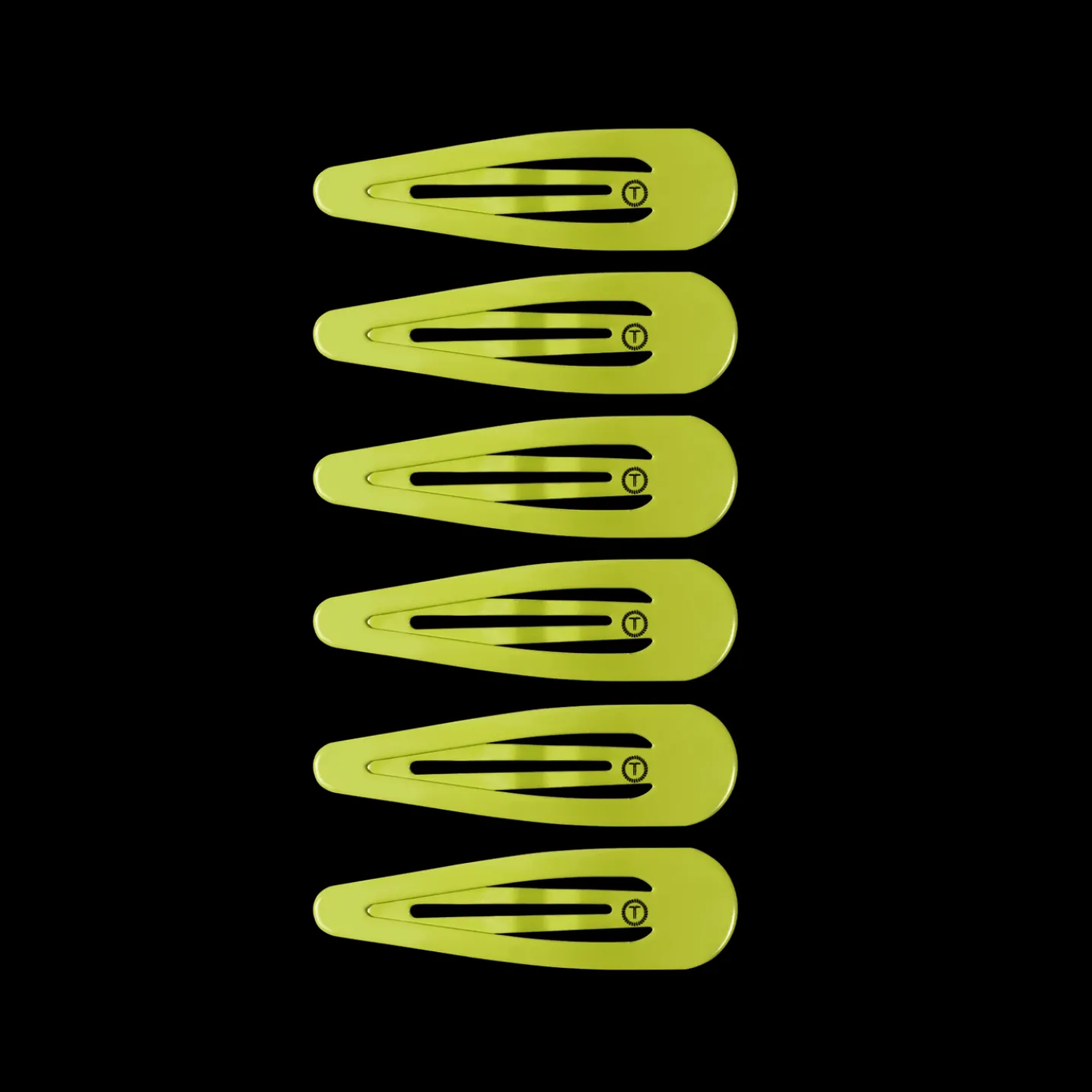 Summer Brights Snap Clips (6Ct)