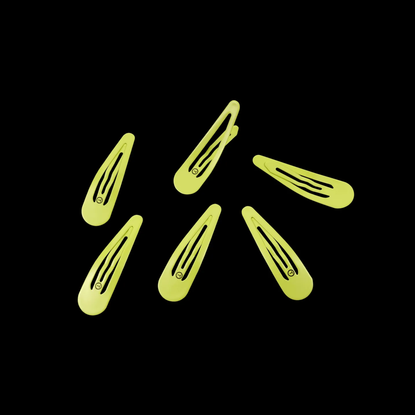 Summer Brights Snap Clips (6Ct)