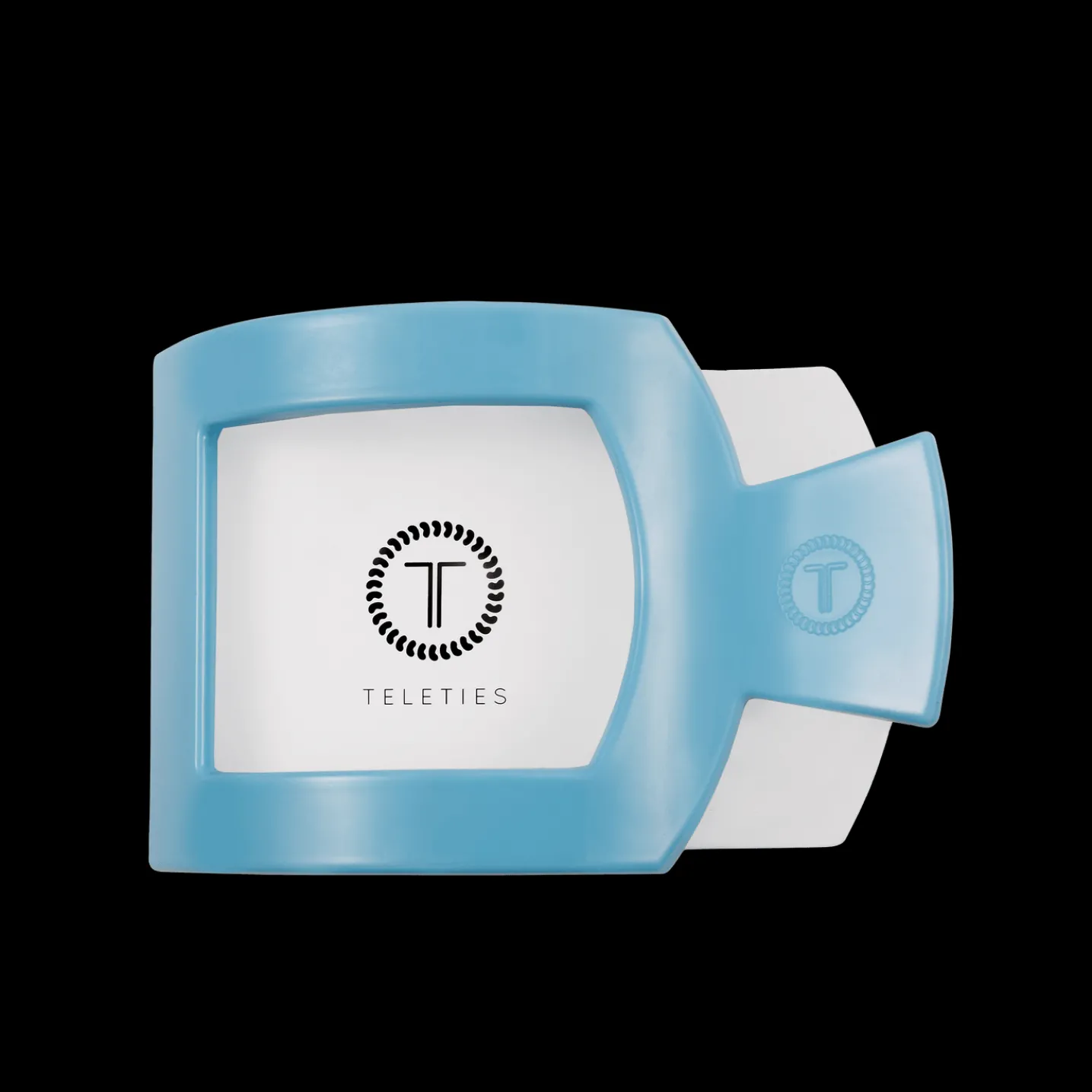 Summer Sky Large Flat Square Hair Clip