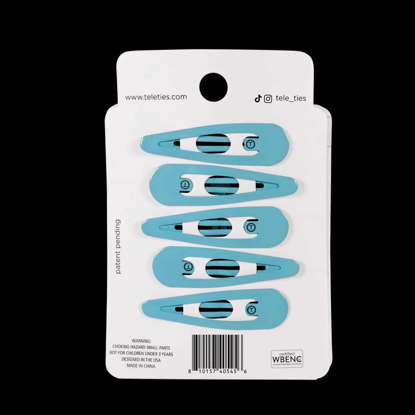 Summer Sky Snap Clips (6Ct)