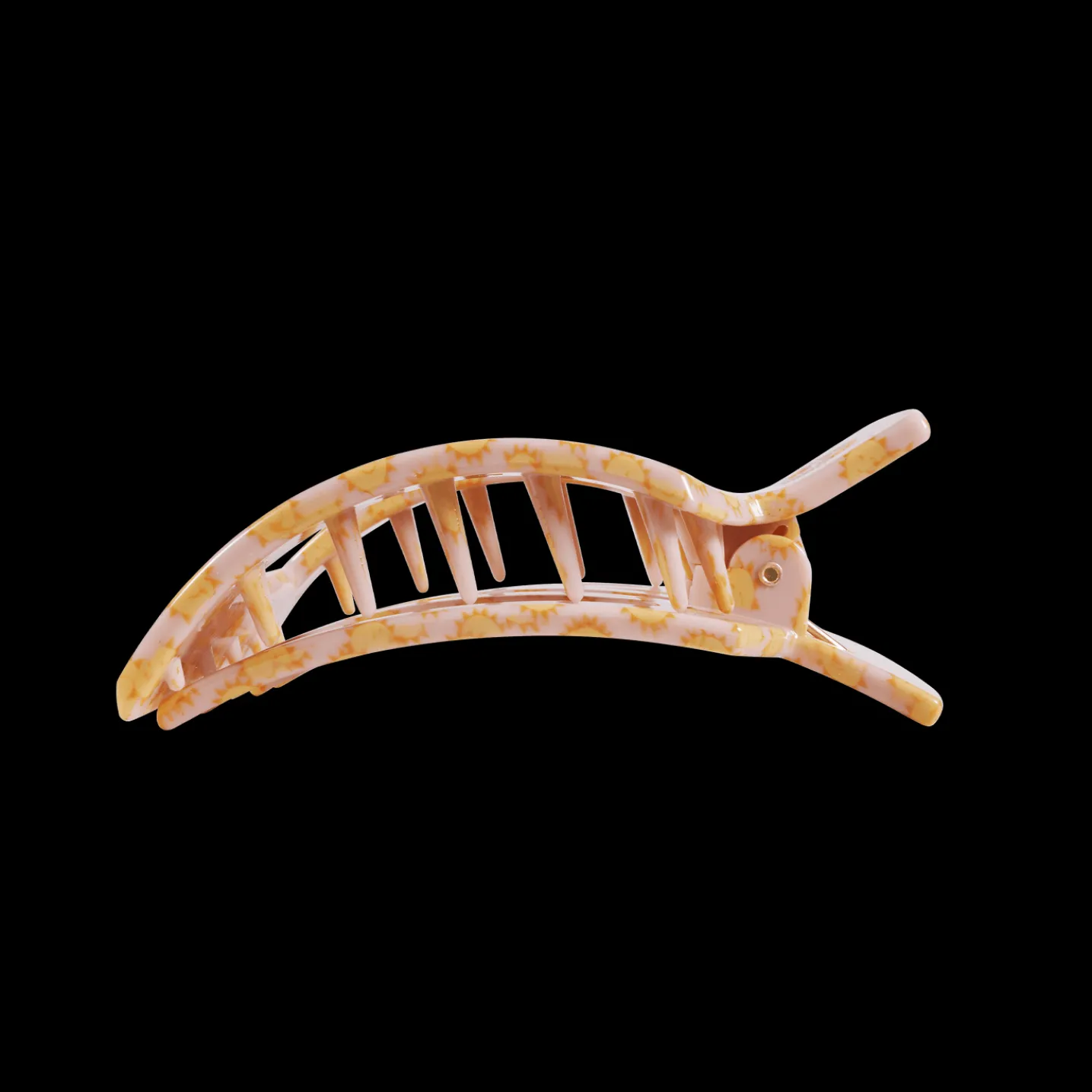 Sunny Days Ahead Large Flat Square Hair Clip