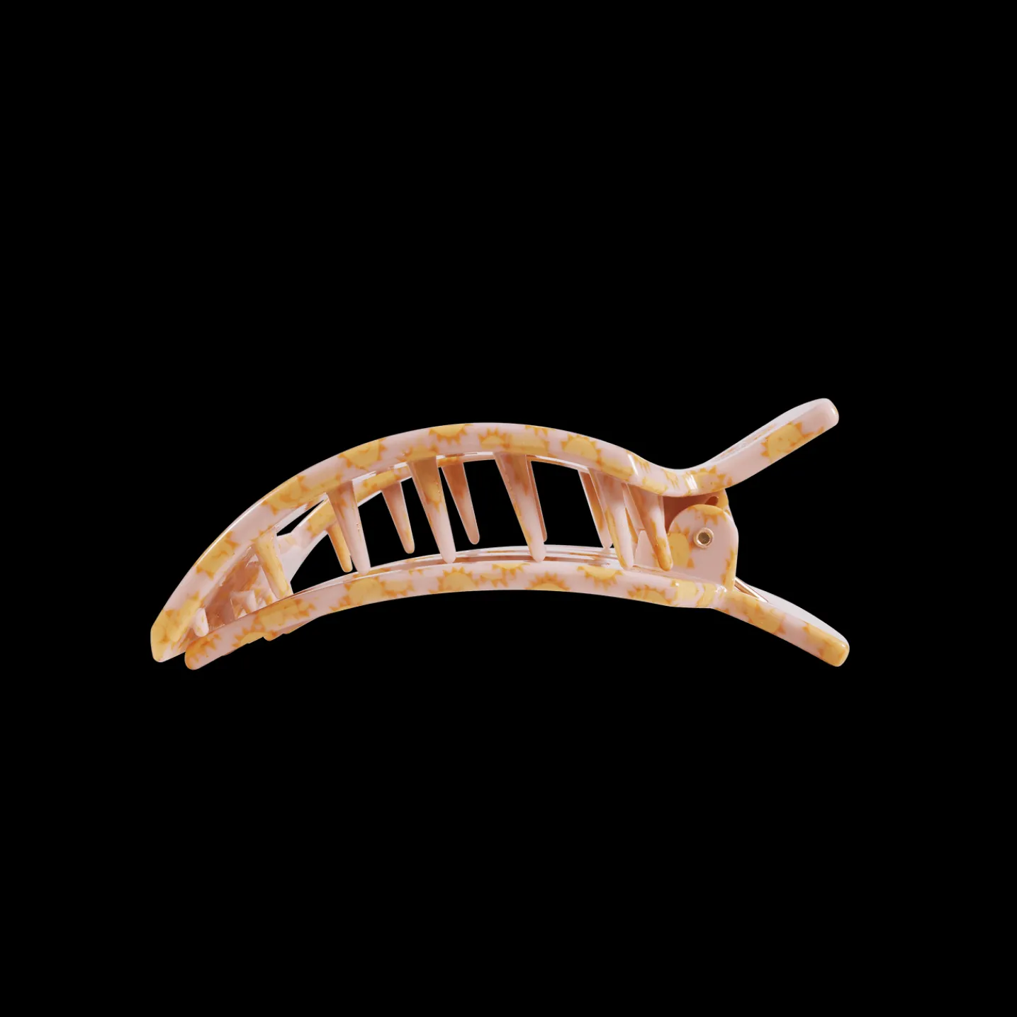 Sunny Days Ahead Medium Flat Square Hair Clip