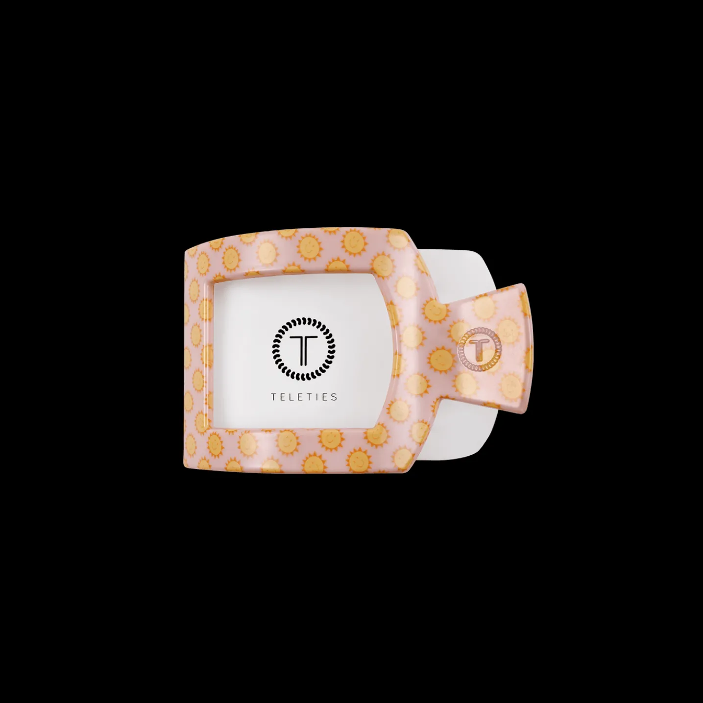 Sunny Days Ahead Small Flat Square Hair Clip