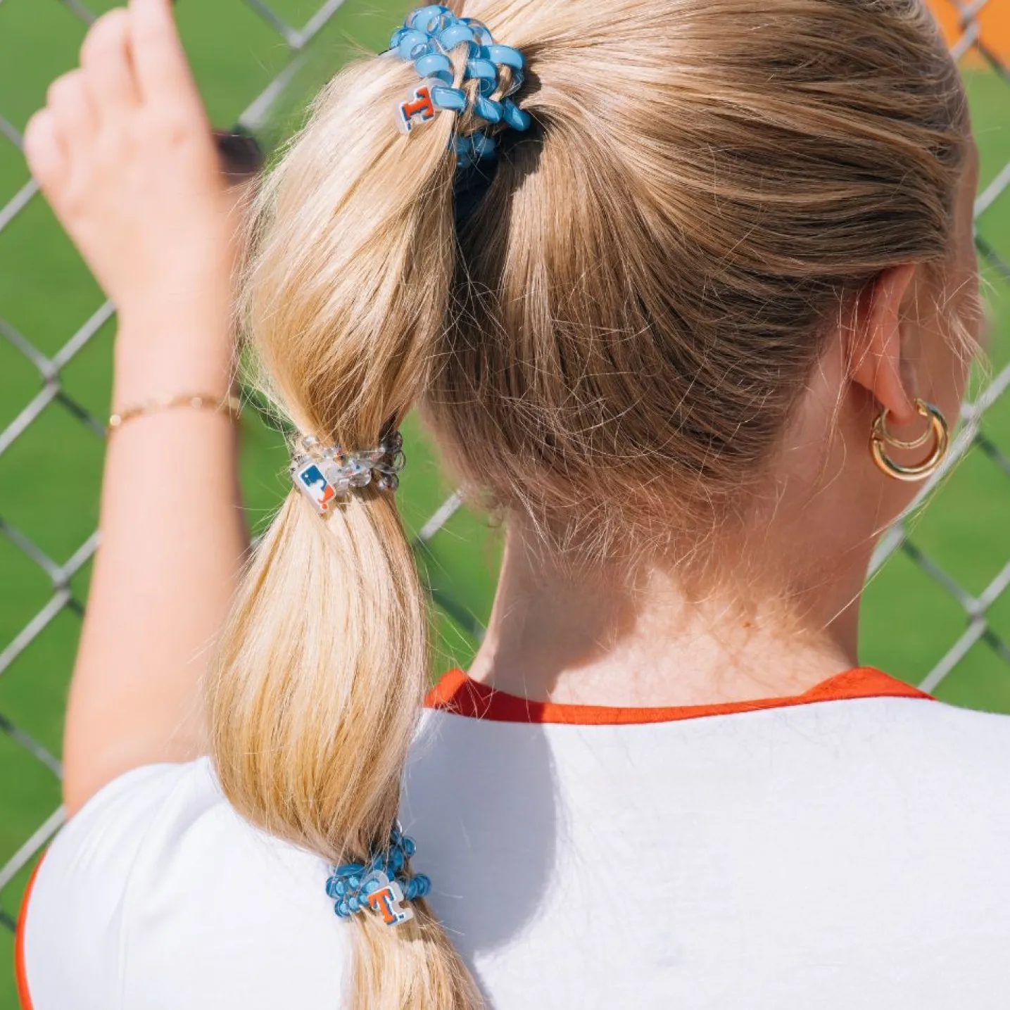 Texas Rangers Small Hair Ties