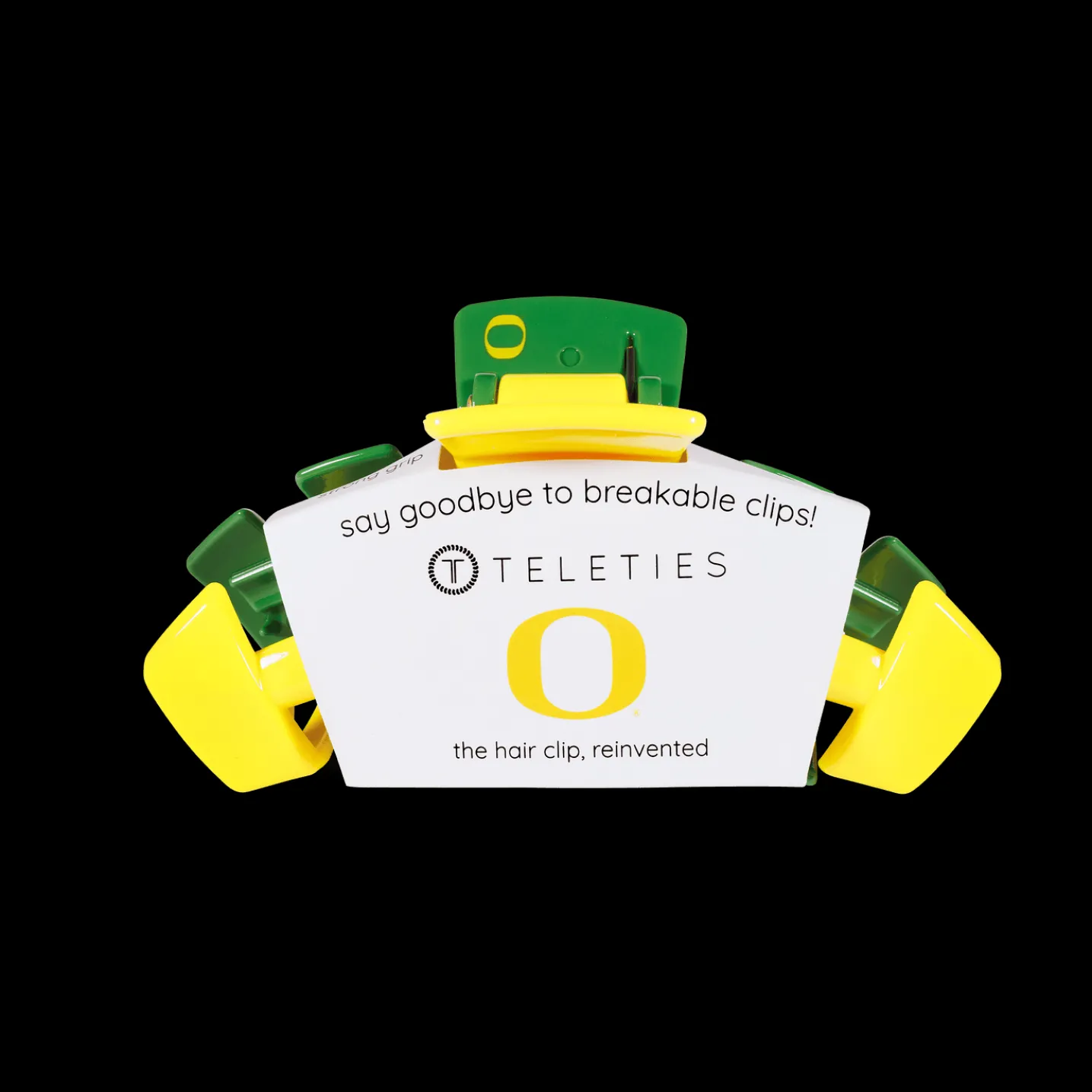 University of Oregon Medium Claw Hair Clip