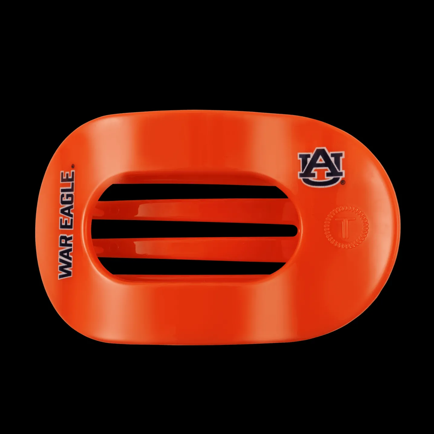 War Eagle! Large Flat Round Hair Clip
