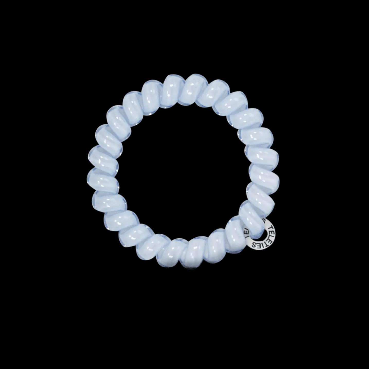 Washed Denim Large Hair Ties