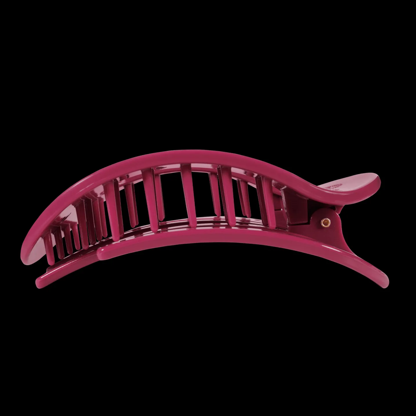 Wild Side Large Flat Round Hair Clip