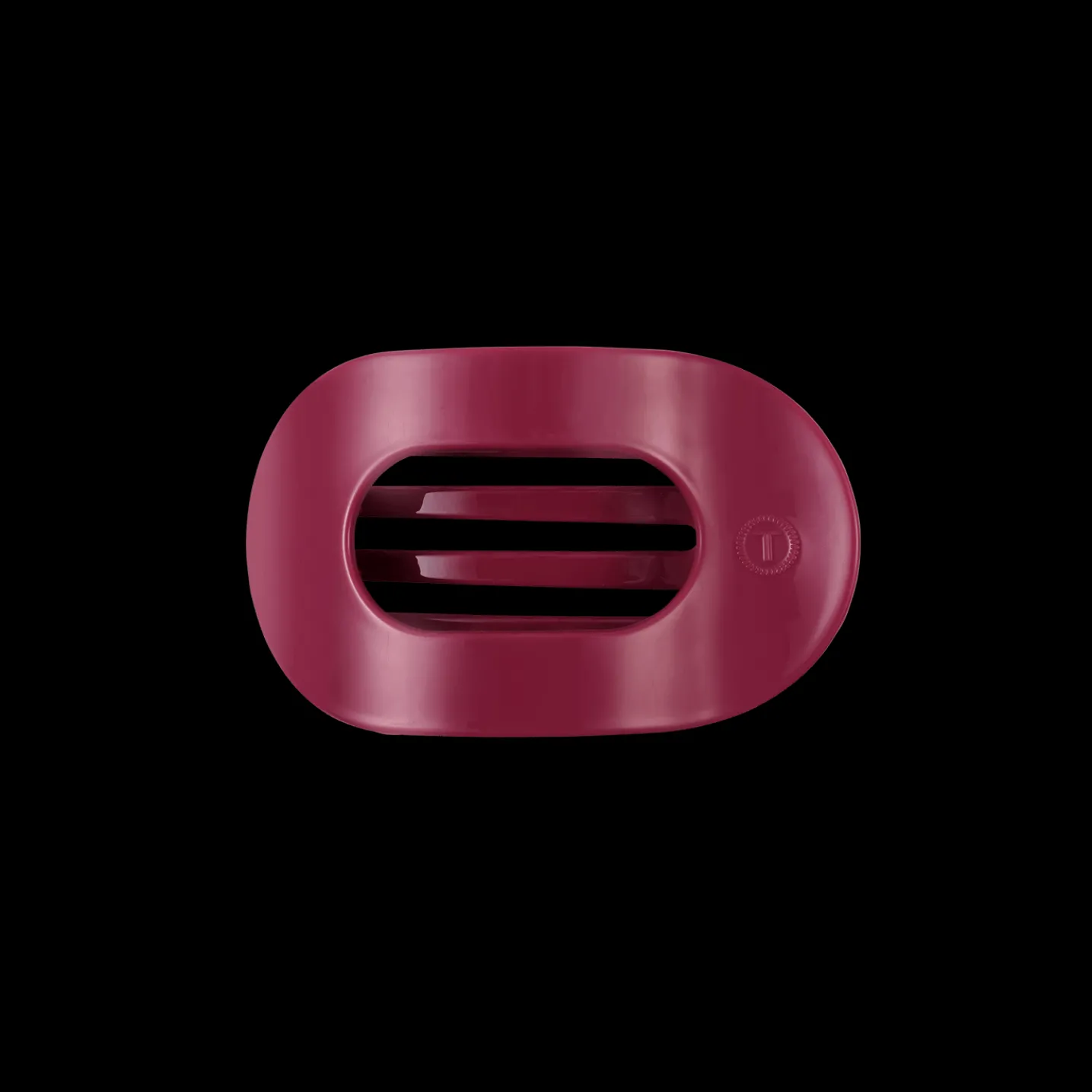 Wild Side Small Flat Round Hair Clip