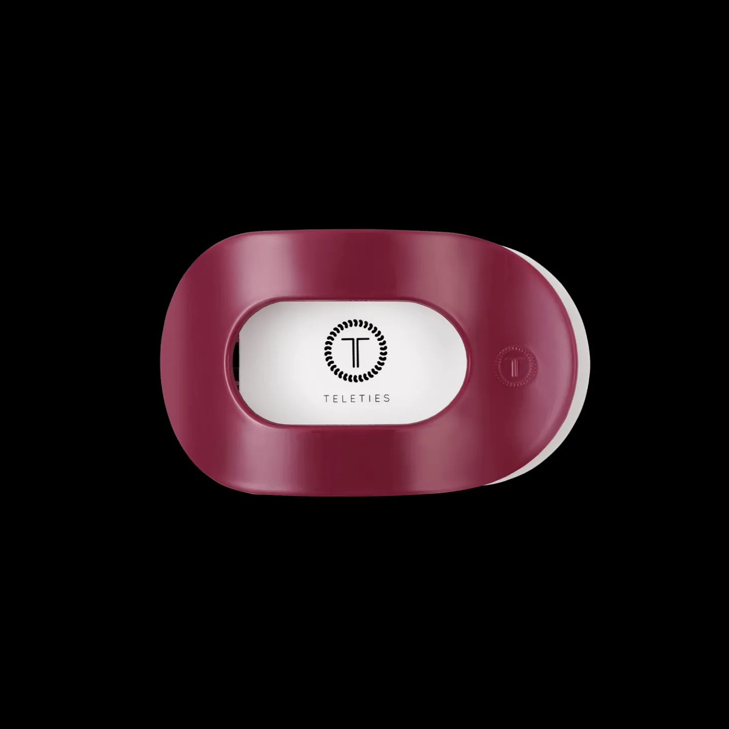 Wild Side Small Flat Round Hair Clip